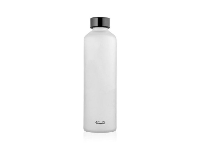 Sklenená fľaša EQUA MISMATCH Translucent Black, 750 ml