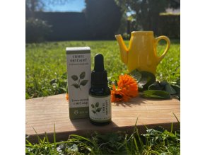 Terapeutické kvapky zo šišiek chmeľu obyčajného (2,5%/375mg) v MTC – C8 oleji