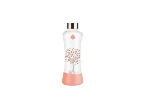Sklenená fľaša EQUA Squeeze Peach Tree 550 ml
