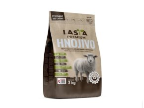 Organické ovčie hnojivo granulované Lasta Premium 3 kg
