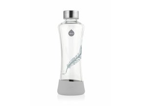 Sklenená fľaša EQUA ACTIVE Squeeze Feather, 550 ml