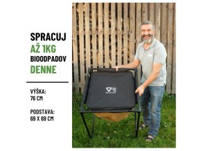 vermikomposter urban worm bag spracuj az 1kg bioodpadov denne