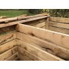 Drevený kompostér z dubového dreva  NOVINKA ROKU 2020