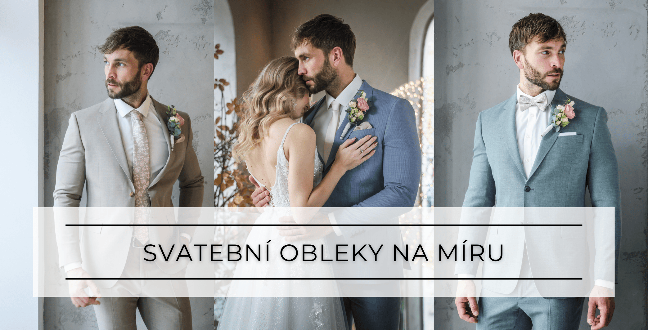 Svatební obleky na míru