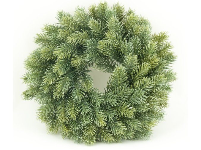 VĚNEC JEDLE NAMRZLÁ 18 CM
