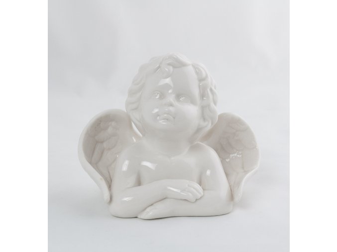 Anděl busta porcelán