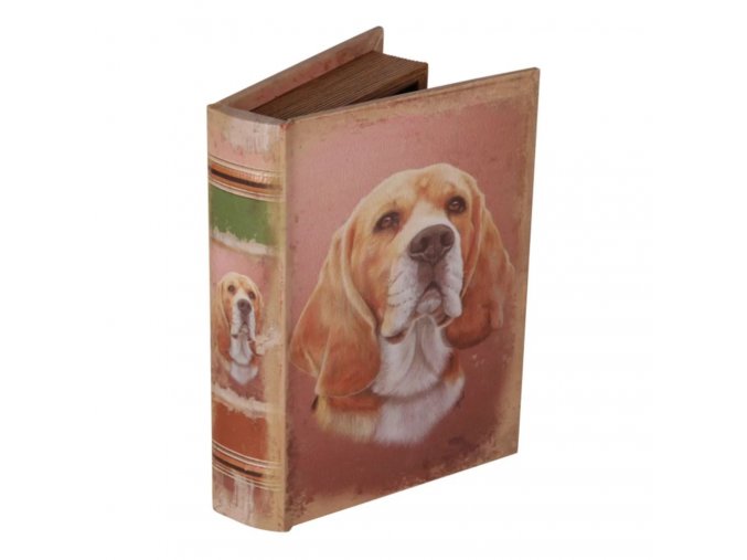 Book box 20cm Dog2