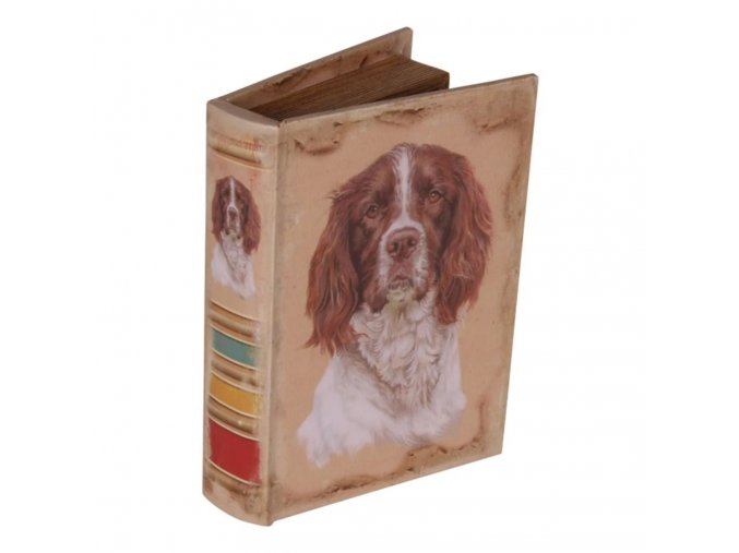 Book box 20cm Dog