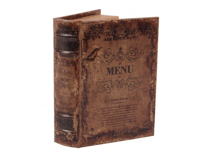 Dutchstyle Book box 27 cm Menu 10083610 pix1