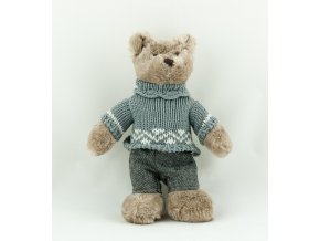 Medvěd v pleteném svetru