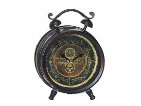 Dutchstyle Clock desk vintage 21 cm 6677 280 pix1
