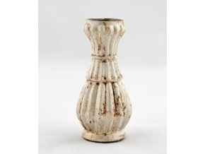 Váza s krémovou patinou 13 cm