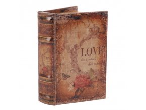 Box ve tvaru knihy 15 cm