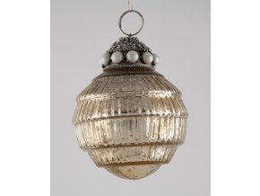 SET ZLATÉ OZDOBY S PERLIČKAMI