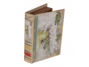 Book box 20cm Peacock