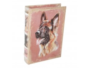 Book box 20cm Dog1