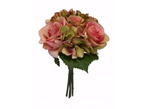Růže a hortenzie 21 cm