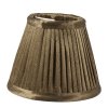 Stojací lampa na clip se stínidlem z hedvábného sametu, 13 cm