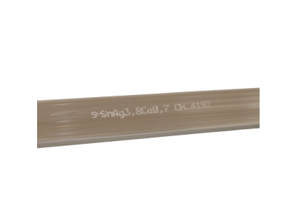 S-Sn95,5Ag3,8Cu0,7 / TYČ 13X24X350
