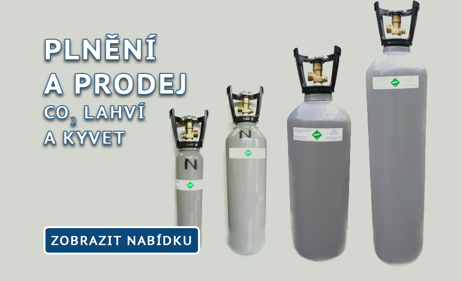 Plnění a prodej lahví CO2