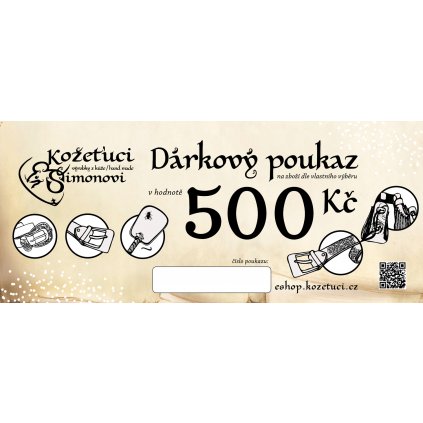 KOZETUCI darkovy poukaz 500 KOZENE VYROBKY 1 (1)