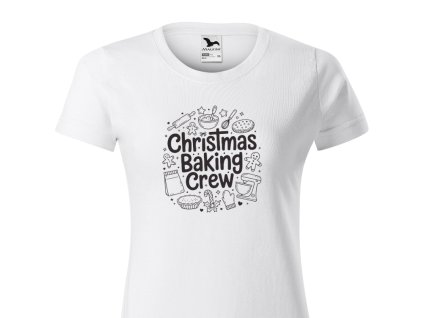 Tričko "CHRISTMAS BAKING CREW"