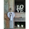 Macrame andel bily vystaveno