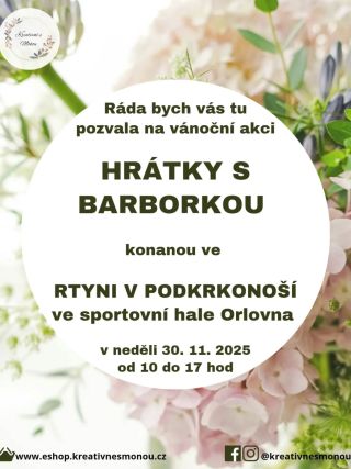 Ahoj, krásný večer ❄️. Ještě bych vás dnes chtěla stihnout pozvat na 2. akci tohoto víkendu, kde se můžeme společně potkat...