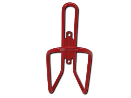 KOŠÍK NA LÁHEV CELOKOVOVÝ FORCE ČERVENÝ (Barva Červená)