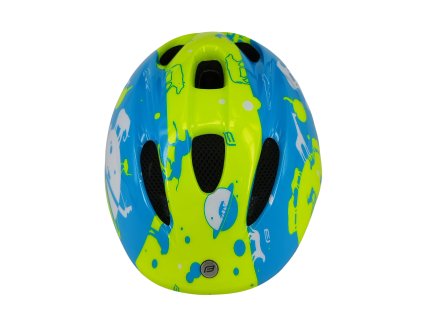 2045 prilba detska fun animals modro bila s