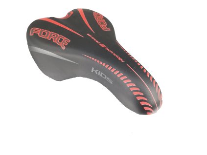 SEDLO DĚTSKÉ 16"-20" ČERNO-ČERVENÉ