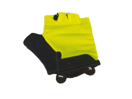 4105 2 cyklisticke rukavice force fun fluo xl