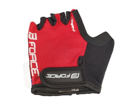 4111 rukavice force terry cervene m