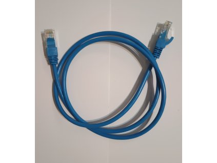 KABEL PATCH UTP PVC 1m MODRÝ