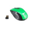 MYŠ C-TECH WLM 02 BEZDRÁTOVÁ ZELENÁ