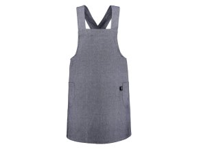 Zástěra cross back námořní modrá