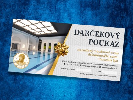 darcekovy poukaz caracalla spa rodinny 3 hodinovy vstup bez saun 57