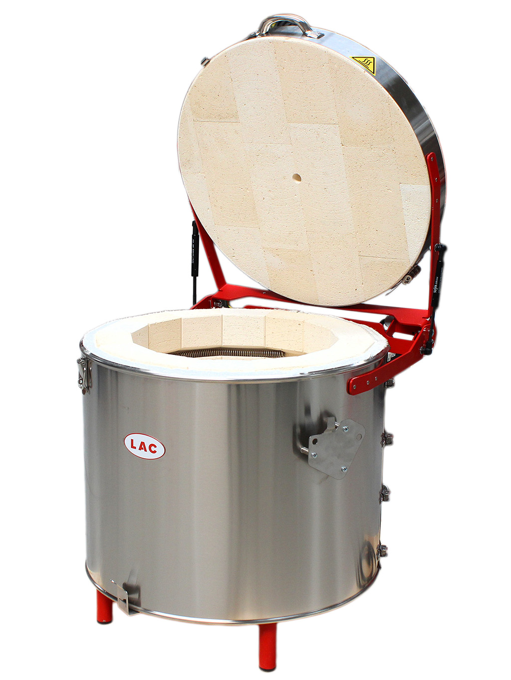 Top-loading ceramic kiln