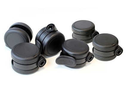 Set of wheels for kiln, 6 pcs