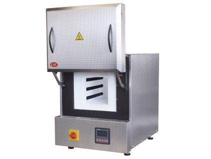 High-Temperature Furnace with SiC Heating Rods opened