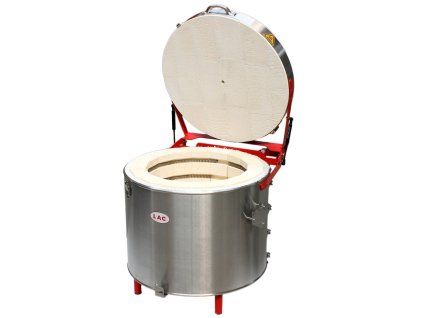 Top-Loading Ceramic Kiln M 45/13 up to 1320 °C – Bentrup TC75 Controller LAC open