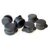 Set of wheels for kiln, 6 pcs