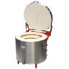 Top-Loading Ceramic Kiln M 45/13 up to 1320 °C LAC open