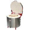 Top-Loading Ceramic Kiln M 45/13 (230 V) up to 1320 °C LACopen