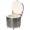 Top-Loading Ceramic Kiln M 150/13 up to 1320 °C – Bentrup TC75 Controller LAC open