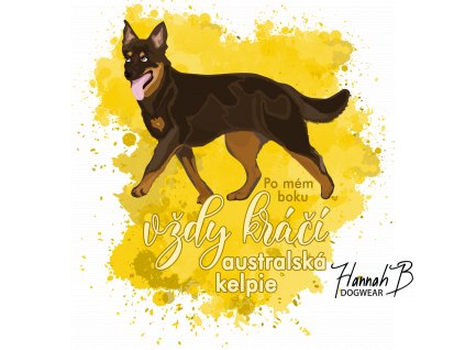 tricka australska kelpie