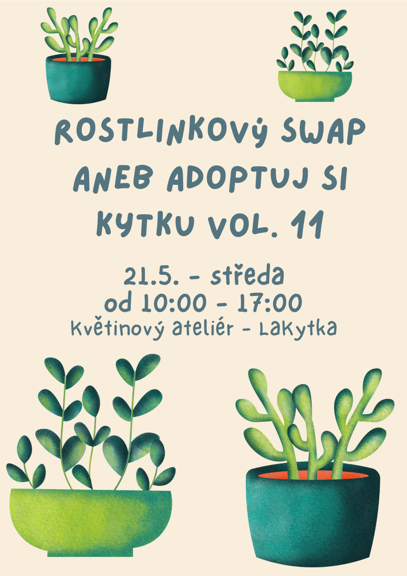 Už ti to doma přerůstá přes hlavu? Střihni to a přines na rostlinkový swap 😊🌿