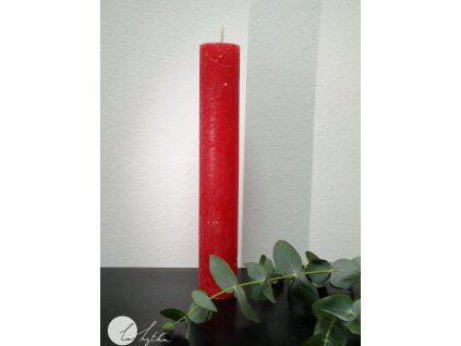 Rustikální svíčka 3,5 x 22 cm