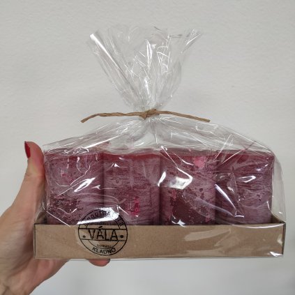 Adventní svíčky - sada - natur