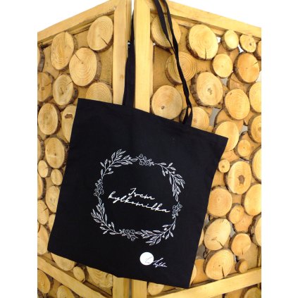 Látková taška - kytkomilka (mix barev)